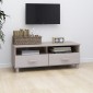 vidaXL Έπιπλο Τηλεόρασης HAMAR Λευκό 106x40x80 εκ. Μασίφ Ξύλο Πεύκου