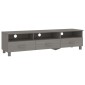 vidaXL Έπιπλο Τηλεόρασης HAMAR Αν. Γκρι 158x40x40εκ. Μασίφ Ξύλο Πεύκου