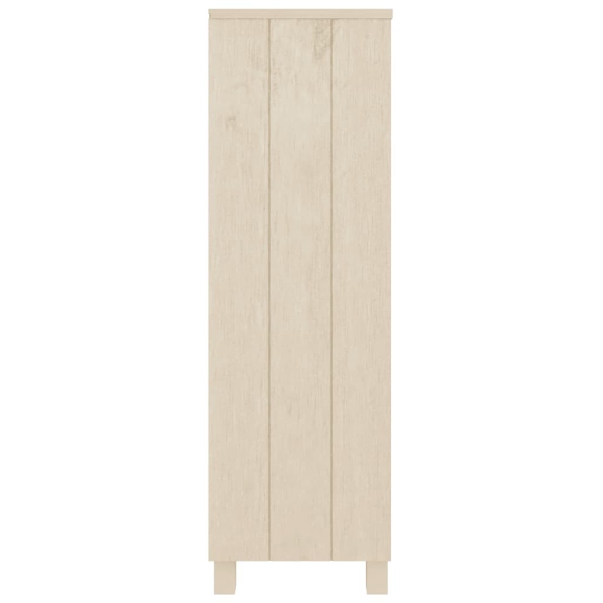 vidaXL Βιβλιοθήκη HAMAR Καφέ Μελί 85 x 35 x 112 εκ. Μασίφ Ξύλο Πεύκου