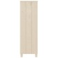 vidaXL Βιβλιοθήκη HAMAR Καφέ Μελί 85 x 35 x 112 εκ. Μασίφ Ξύλο Πεύκου