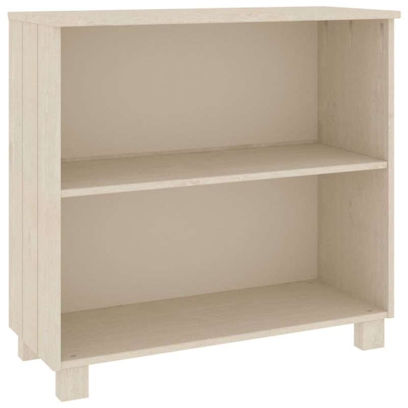 vidaXL Ντουλάπι HAMAR Καφέ Μελί 85 x 35 x 80 εκ. Μασίφ Ξύλο Πεύκου