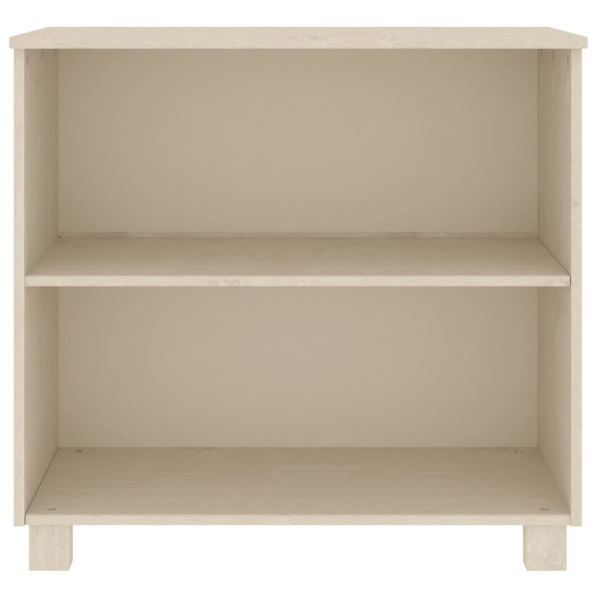 vidaXL Ντουλάπι HAMAR Καφέ Μελί 85 x 35 x 80 εκ. Μασίφ Ξύλο Πεύκου
