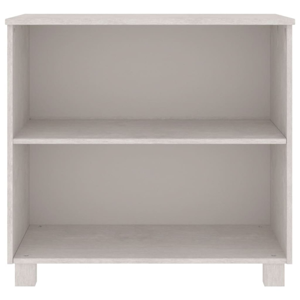 vidaXL Ντουλάπι HAMAR Λευκό 85 x 35 x 80 εκ. από Μασίφ Ξύλο Πεύκου