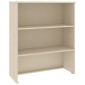 vidaXL Πάνω Μέρος για Ντουλάπι HAMAR Μελί 85 x 35 x 100εκ. Ξύλο Πεύκου