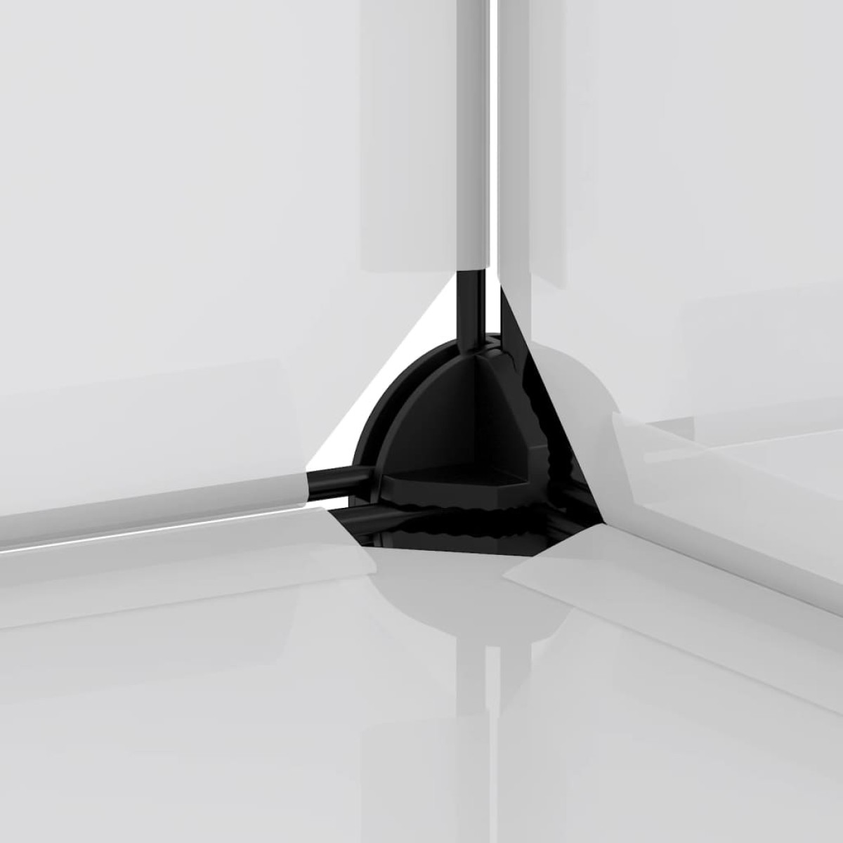 vidaXL Παπουτσοθήκη Διαφανής 84x32x88,5 εκ. από Πολυπροπυλένιο