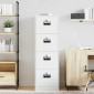 vidaXL Ντουλάπα Αρχείων Λευκό 44 x 50 x 139 εκ Ψυχρής Έλασης Χάλυβας