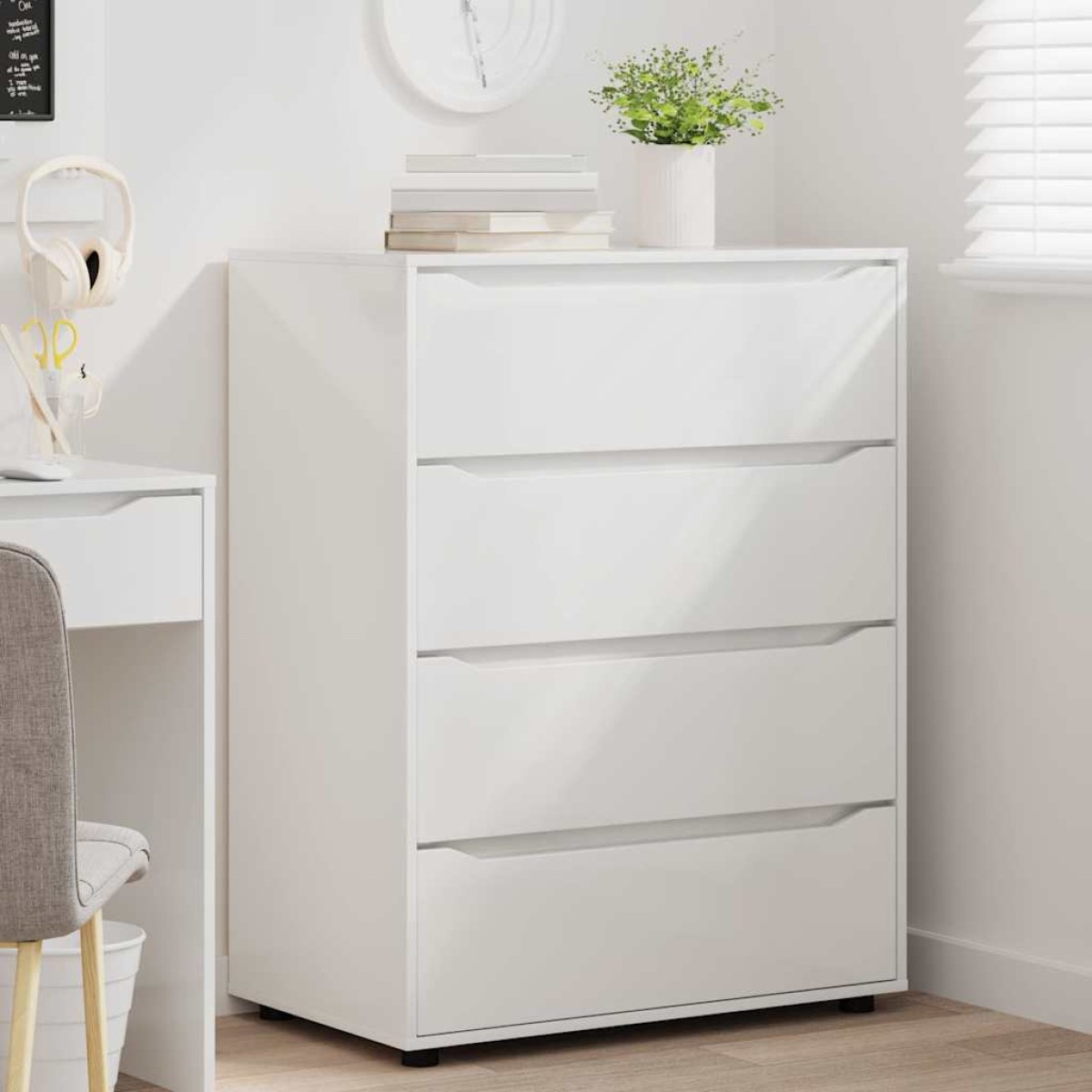 vidaXL Ντουλάπες Αποθήκευσης 80 x 48 x 105 εκ Επεξεργασμένο Ξύλο