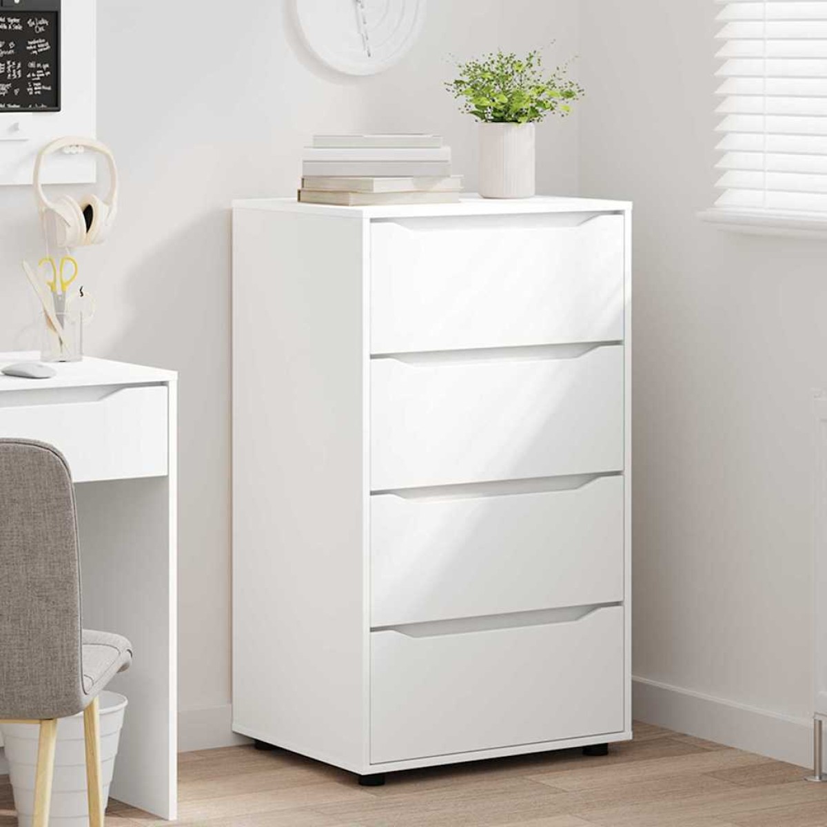 vidaXL Ντουλάπες Αποθήκευσης 60 x 48 x 105 εκ. Επεξεργασμένο Ξύλο