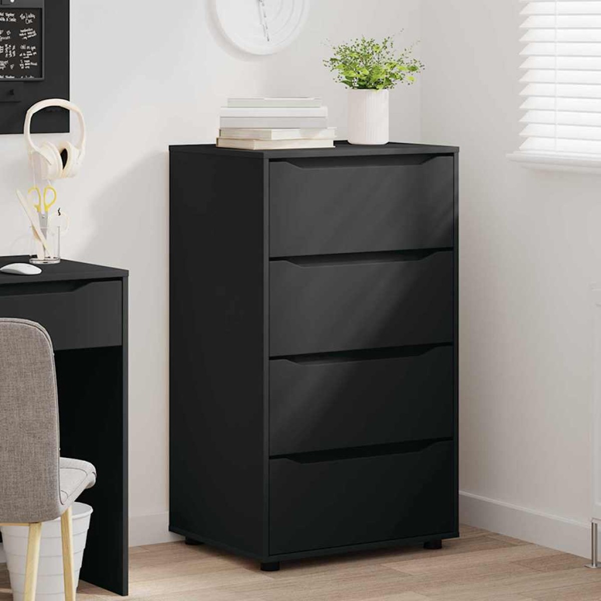 vidaXL Ντουλάπες Αποθήκευσης 60 x 48 x 105 εκ. Επεξεργασμένο Ξύλο