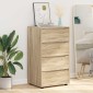 vidaXL Ντουλάπες Αποθήκευσης 60 x 48 x 105 εκ. Επεξεργασμένο Ξύλο