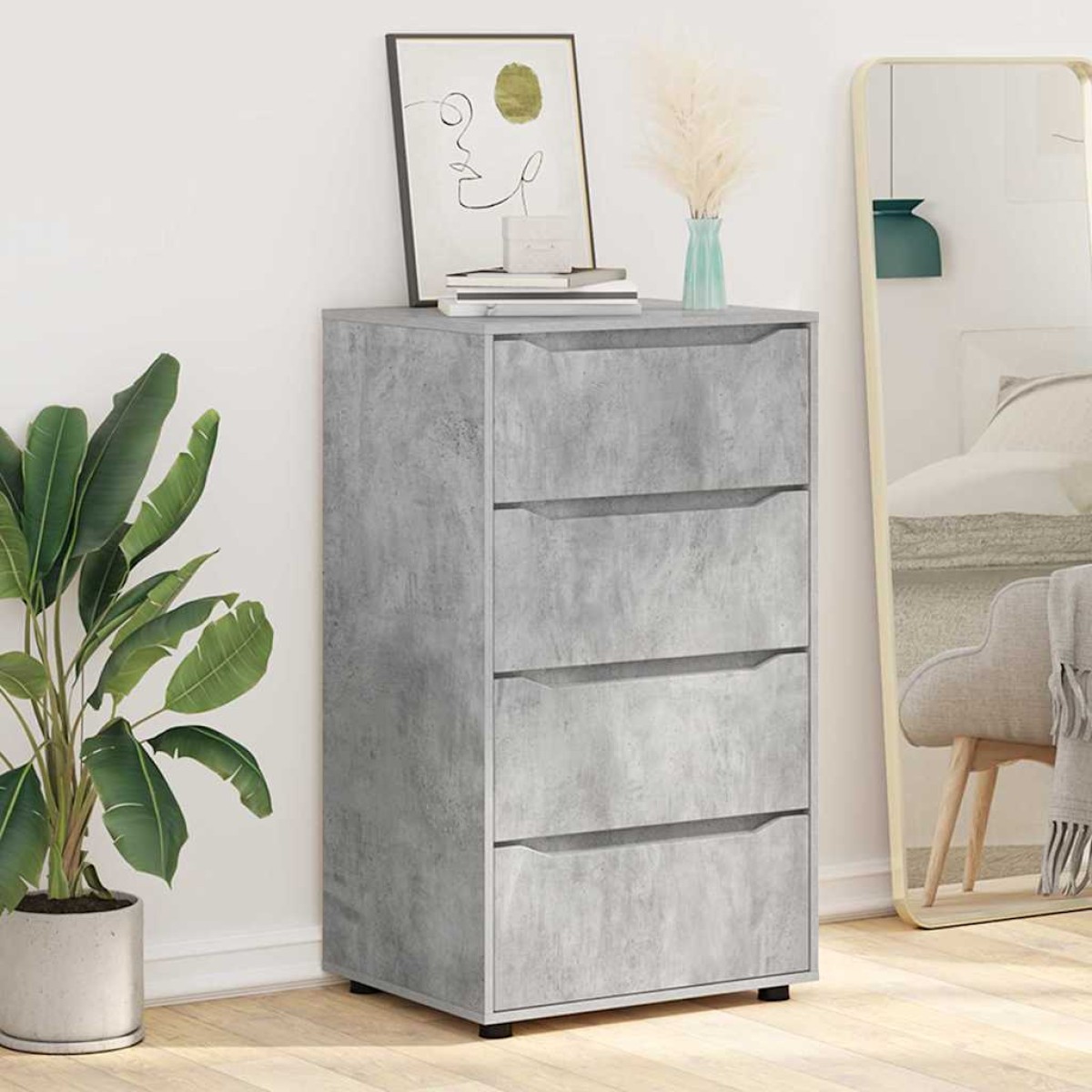 vidaXL Ντουλάπες Αποθήκευσης 60 x 48 x 105 εκ. Επεξεργασμένο Ξύλο
