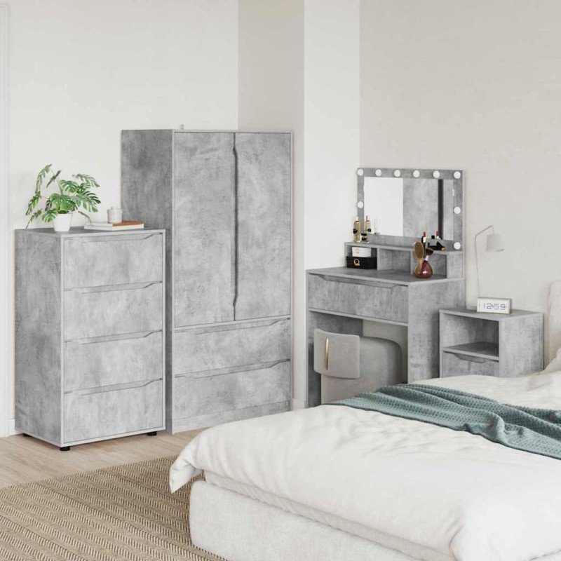 vidaXL Ντουλάπες Αποθήκευσης 60 x 48 x 105 εκ. Επεξεργασμένο Ξύλο