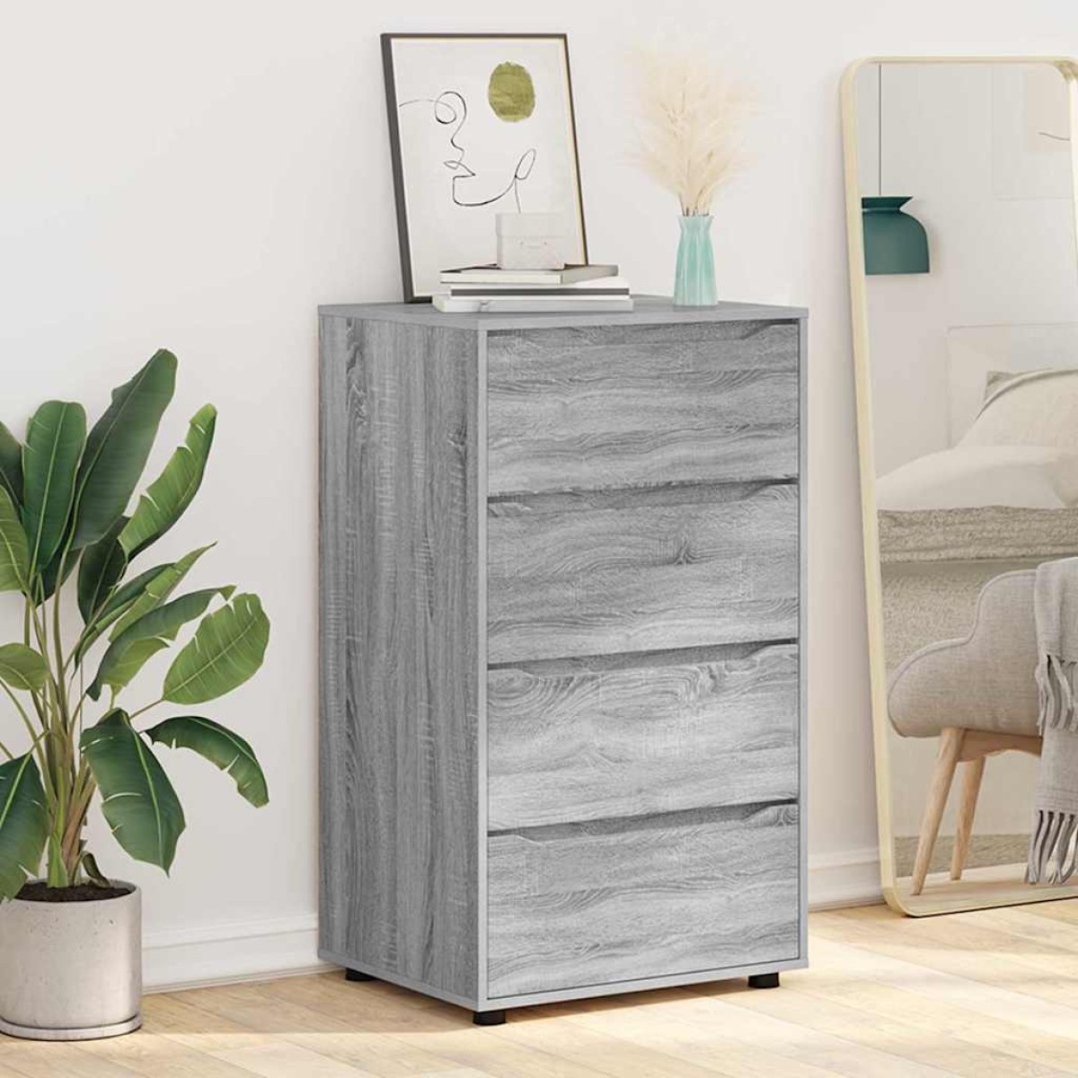 vidaXL Ντουλάπες Αποθήκευσης 60 x 48 x 105 εκ. Επεξεργασμένο Ξύλο