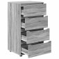 vidaXL Ντουλάπες Αποθήκευσης 60 x 48 x 105 εκ. Επεξεργασμένο Ξύλο