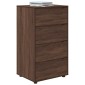 vidaXL Ντουλάπες Αποθήκευσης 60 x 48 x 105 εκ. Επεξεργασμένο Ξύλο