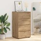 vidaXL Ντουλάπες Αποθήκευσης 60 x 48 x 105 εκ. Επεξεργασμένο Ξύλο