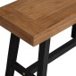 vidaXL Παγκάκι 110 εκ. από Μασίφ Ξύλο Teak