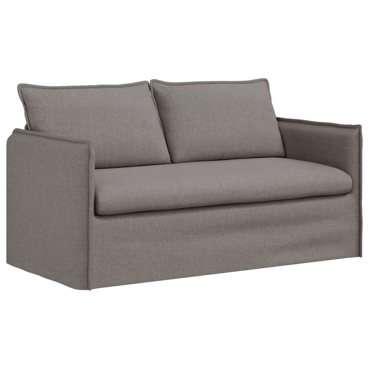 vidaXL Σετ Καναπέ 2 τμχ. Taupe Ύφασμα