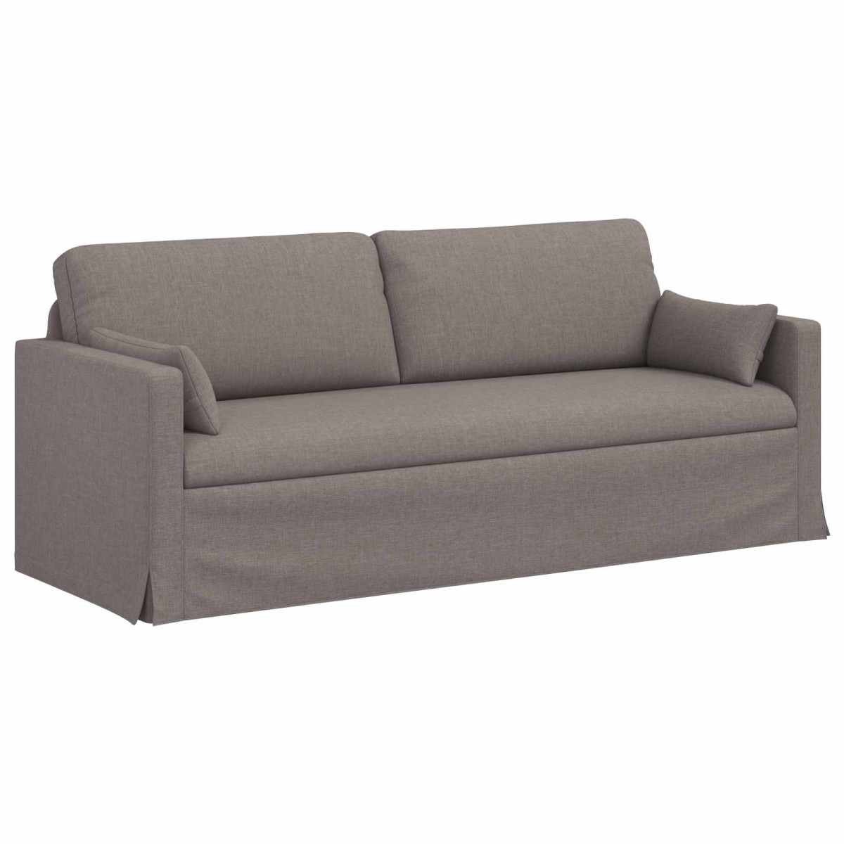 vidaXL Σετ Καναπέ 2 τμχ. Taupe ύφασμα