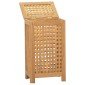 vidaXL Καλάθι Άπλυτων 35 x 25 x 60 εκ. από Μασίφ Ξύλο Teak