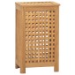 vidaXL Καλάθι Άπλυτων 35 x 25 x 60 εκ. από Μασίφ Ξύλο Teak