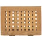 vidaXL Καλάθι Άπλυτων 35 x 25 x 60 εκ. από Μασίφ Ξύλο Teak