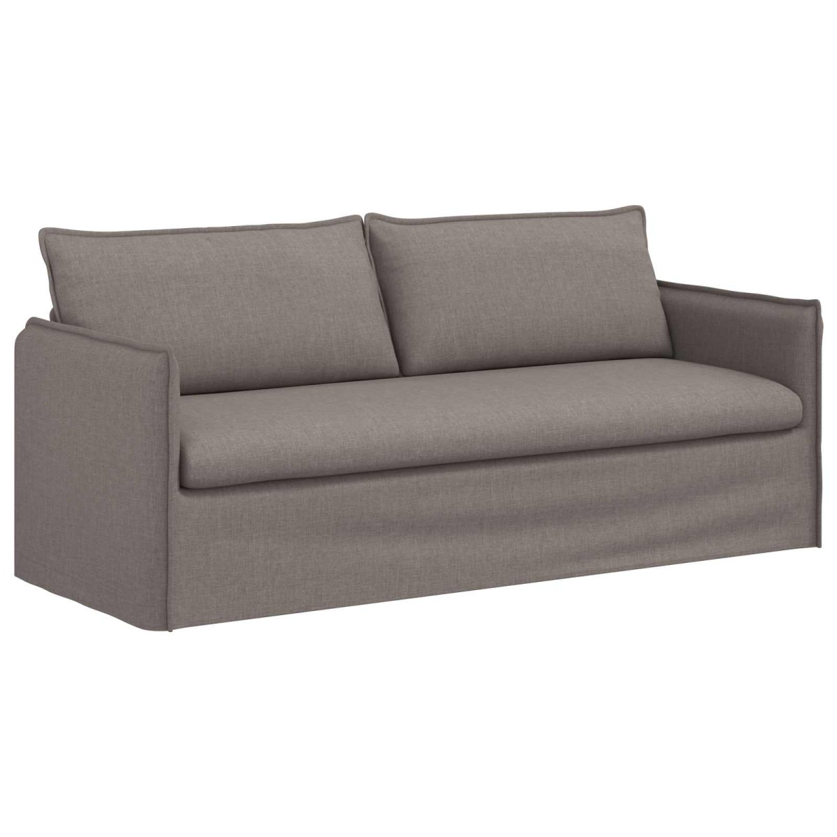 vidaXL Σετ Καναπέ 2 τμχ. Taupe Ύφασμα