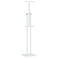 vidaXL Εκθεσιακές Οθόνες 2 τμχ. Λευκός 26,5 x 26,5 x 150 εκ. Ατσάλι