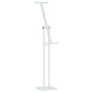 vidaXL Εκθεσιακές Οθόνες 2 τμχ. Λευκός 26,5 x 26,5 x 150 εκ. Ατσάλι