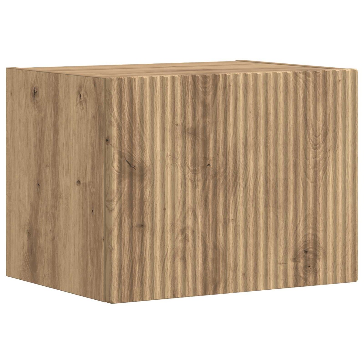 vidaXL Σετ τοίχου για τηλεόραση 4 τμχ. Artisan Oak Επεξεργασμένο Ξύλο