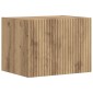 vidaXL Σετ τοίχου για τηλεόραση 4 τμχ. Artisan Oak Επεξεργασμένο Ξύλο