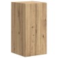 vidaXL Σετ επίπλου τηλεόρασης 4 τμχ. Artisan Oak Επεξεργασμένο Ξύλο