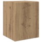 vidaXL Σετ επίπλου τηλεόρασης 3 τμχ. Artisan Oak Επεξεργασμένο Ξύλο