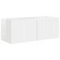 vidaXL Σετ επίπλου τηλεόρασης 4 τμχ. Υψηλής γυαλάδας λευκό