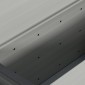 vidaXL Κάδος Απορριμάτων Κήπου Γκρι 85 x 34 x 40 εκ.