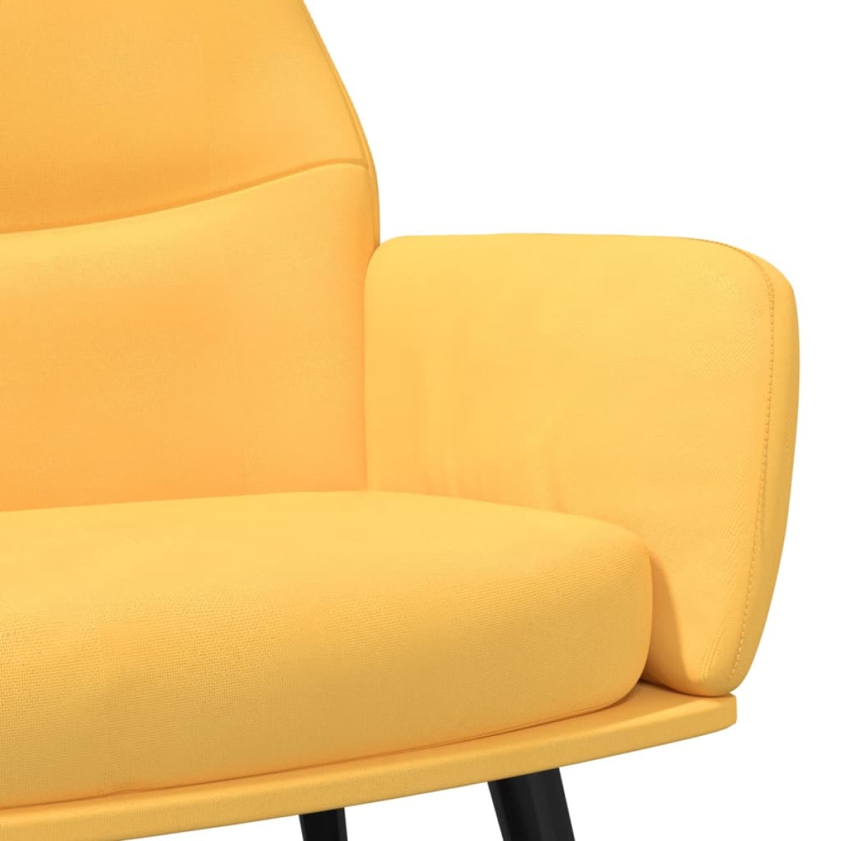 vidaXL Πολυθρόνα Relax Κίτρινο Μουσταρδί Υφασμάτινη