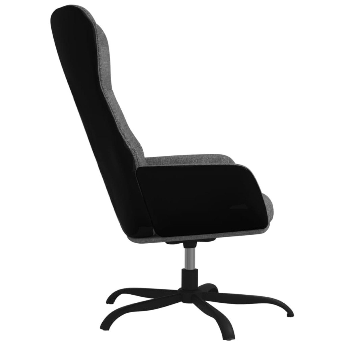 vidaXL Πολυθρόνα Relax Ανοιχτό Γκρι Υφασμάτινη