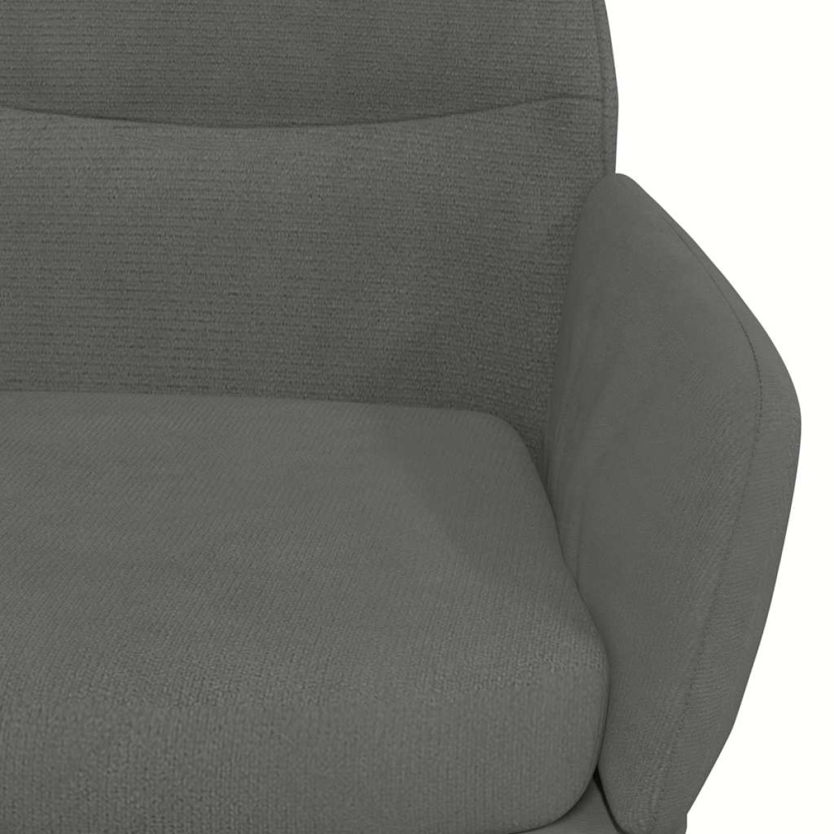 vidaXL Πολυθρόνα Relax Σκούρο Γκρι Βελούδινη