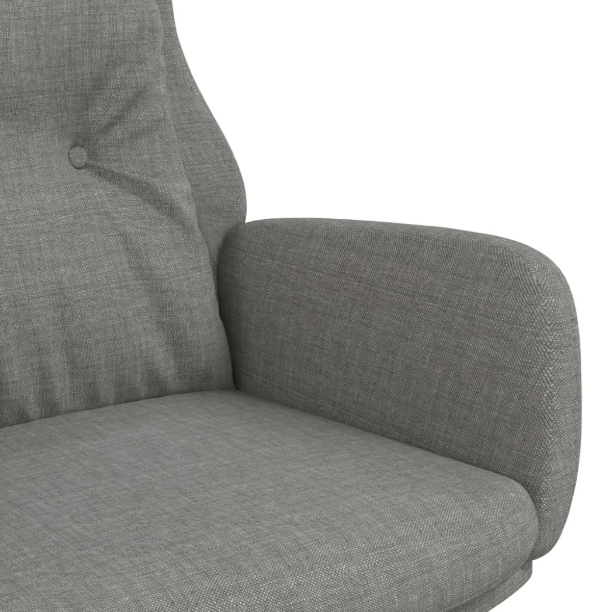 vidaXL Πολυθρόνα Relax Ανοιχτό Γκρι Υφασμάτινη