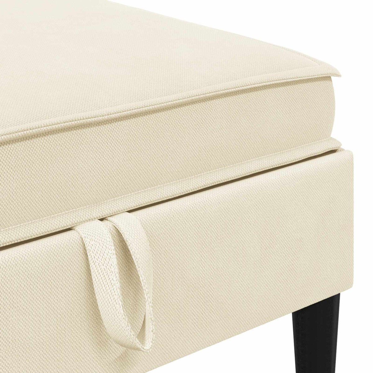 vidaXL Σετ Επίπλων Σαλονιού 5 τμχ. Κρεμ Ύφασμα