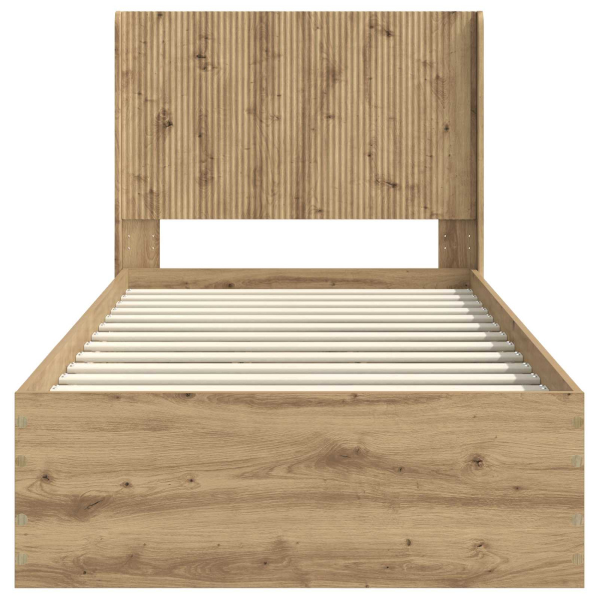 vidaXL Καλάθι με αποθήκη και κεφαλάρι Artisan Δρυς 100 x 200 cm