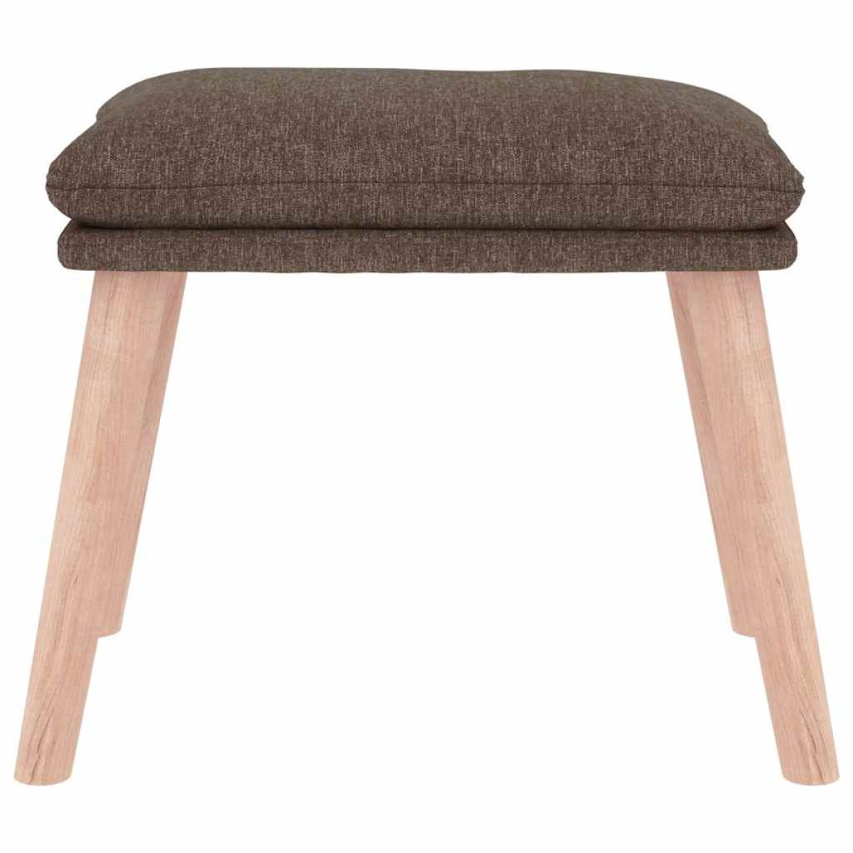 vidaXL Υποπόδιο Taupe 45 x 29,5 x 35 εκ. Υφασμάτινο