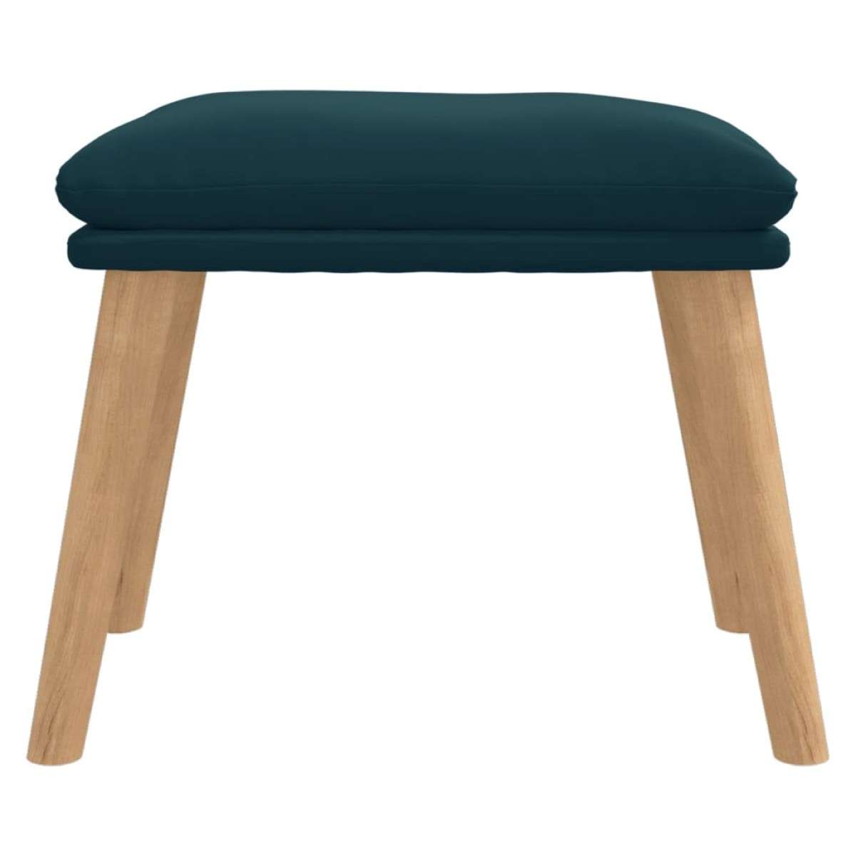 vidaXL Υποπόδιο Μπλε 45x29,5x35 εκ. Βελούδινο