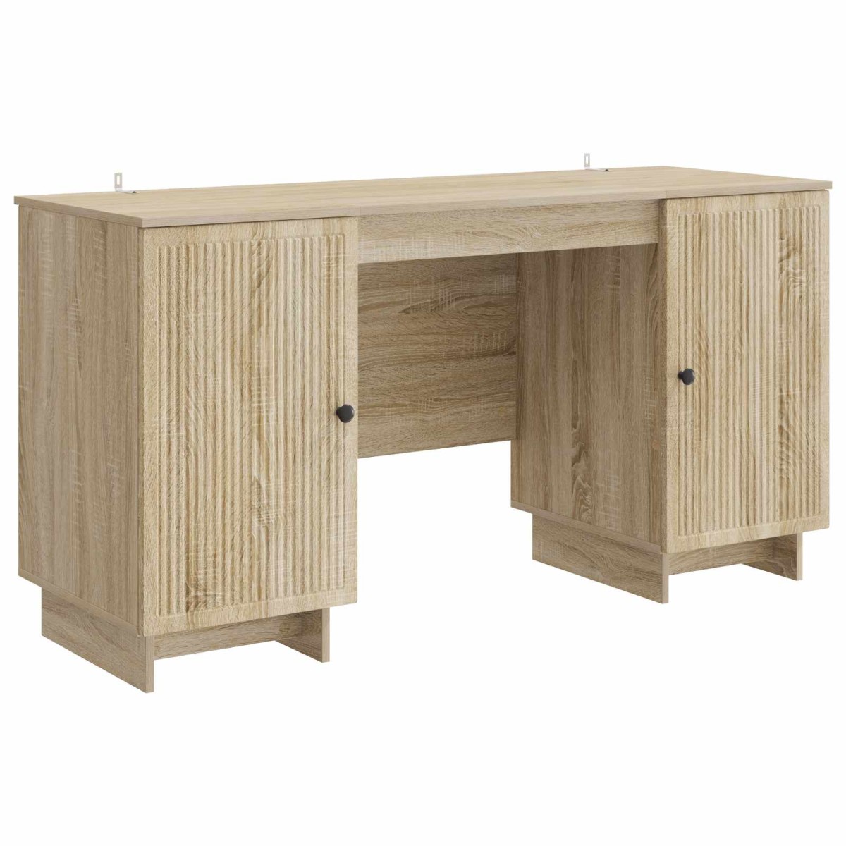 vidaXL Γραφείο Sonoma Δρυς Επεξεργασμένο Ξύλο 142,5 x 50 x 75 εκ.