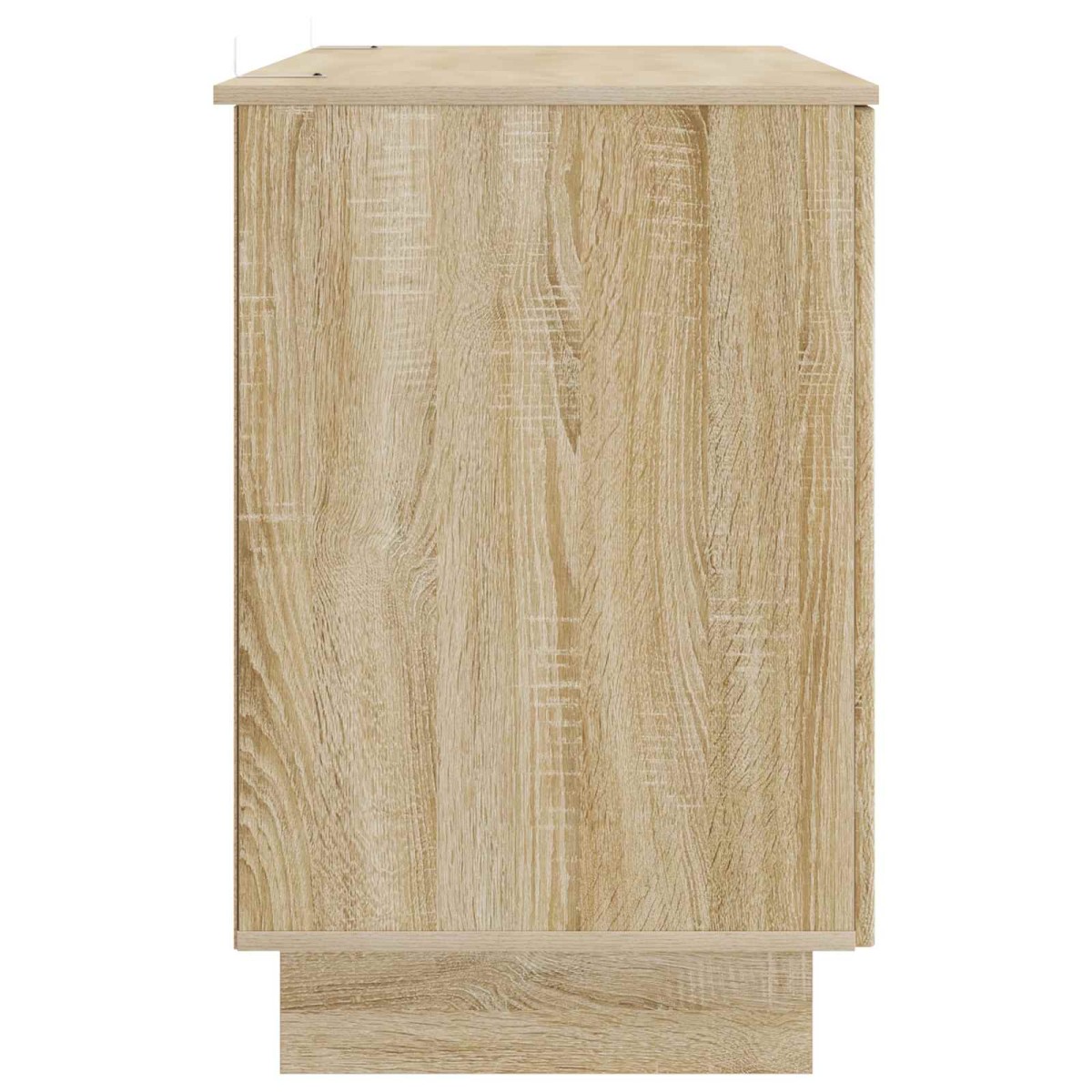 vidaXL Γραφείο Sonoma Δρυς Επεξεργασμένο Ξύλο 142,5 x 50 x 75 εκ.