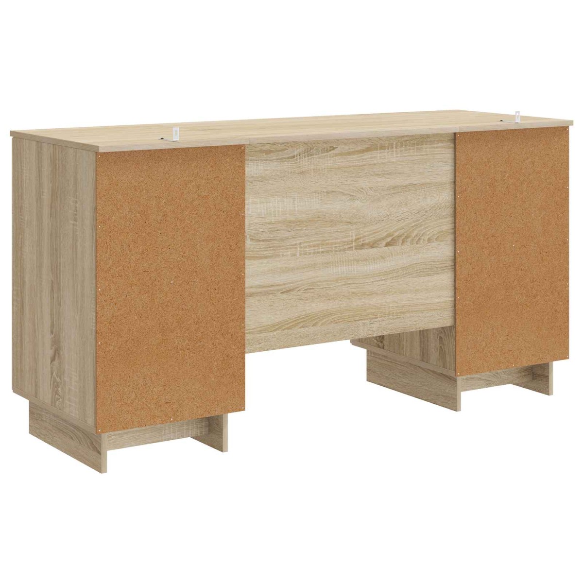 vidaXL Γραφείο Sonoma Δρυς Επεξεργασμένο Ξύλο 142,5 x 50 x 75 εκ.