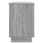 vidaXL Γραφείο Γκρι Sonoma Επεξεργασμένο Ξύλο 142,5 x 50 x 75 εκ.