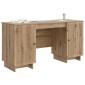 vidaXL Γραφείο Artisan Δρυς Επεξεργασμένο Ξύλο 142,5 x 50 x 75 εκ.