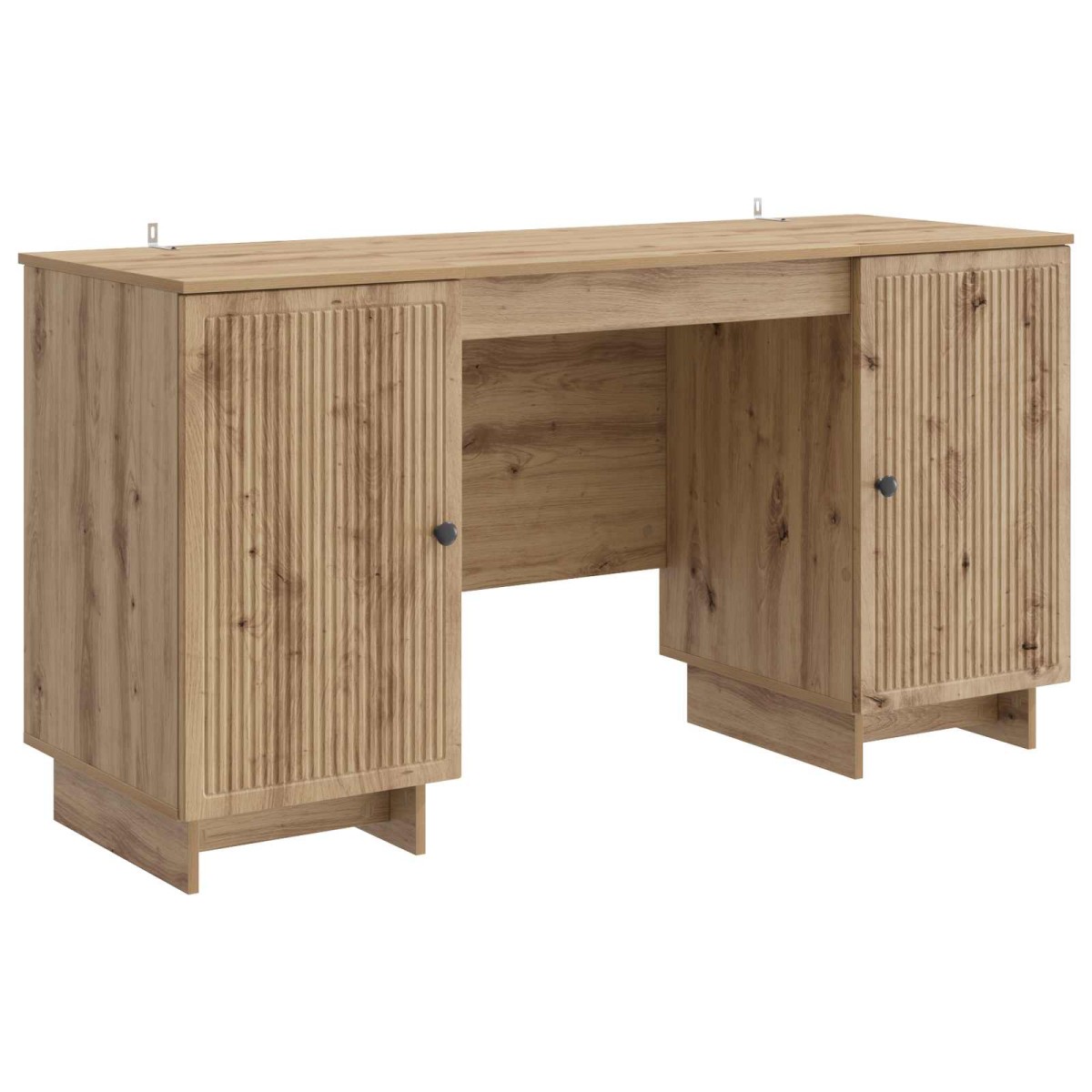 vidaXL Γραφείο Artisan Δρυς Επεξεργασμένο Ξύλο 142,5 x 50 x 75 εκ.