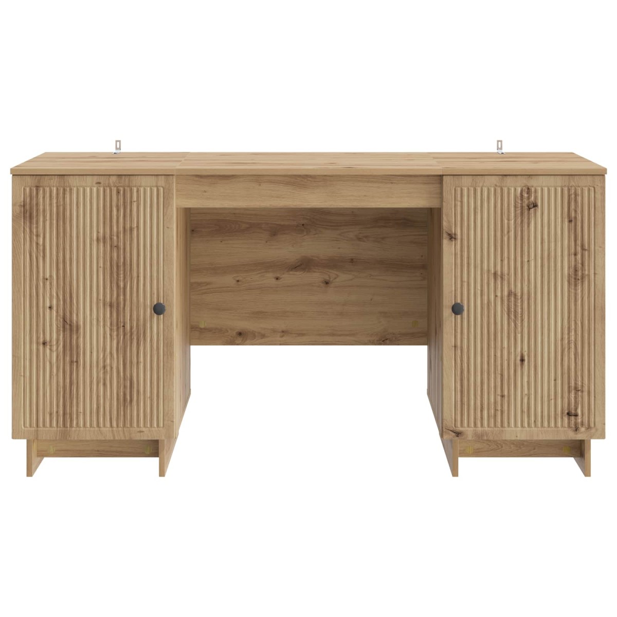 vidaXL Γραφείο Artisan Δρυς Επεξεργασμένο Ξύλο 142,5 x 50 x 75 εκ.